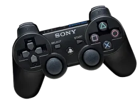 Playful game controller illustration